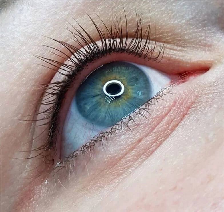 Перманентный макияж век: межресничка